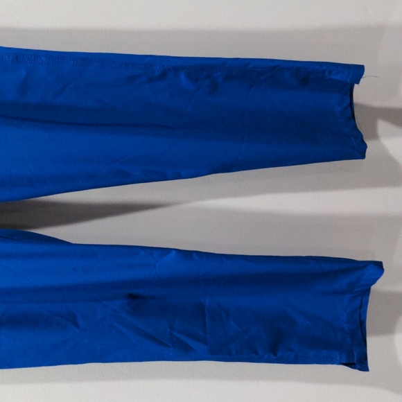 Carhartt Women's Force Scrub Bottoms Blue with Yellow Drawstring Size Small - Picture 4 of 6